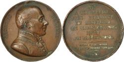 World Coins - France, Medal, Jacques Delille, Poète Français, 1821, Petit, , Bronze