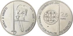 World Coins - Portugal, 2,5 Euro, Army Institute Pupils, 2011, Lisbon, Cupronickel,