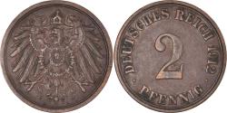 World Coins - Coin, GERMANY - EMPIRE, 2 Pfennig, 1912