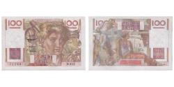 World Coins - France, 100 Francs, Jeune Paysan, 1951, N.412, UNC(63), Fayette:28.30, KM:128d