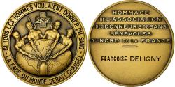 World Coins - France, Medal, Association des Donneurs de Sang du Nord de la France,