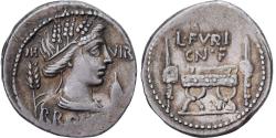 Ancient Coins - Coin, Furia, Denarius, 63 BC, Rome, , Silver, Crawford:414/1