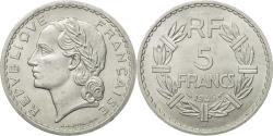 World Coins - Coin, France, Lavrillier, 5 Francs, 1946, Beaumont - Le Roger,