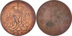 World Coins - Coin, Denmark, Margrethe II, 5 Öre, 1976, Copenhagen, , Copper Clad