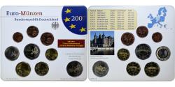 World Coins - GERMANY - FEDERAL REPUBLIC, Set 1 ct. - 2 Euro + 2€, Schloss Schwerin, Coin