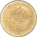 World Coins - Coin, Central African States, 10 Francs, 1996