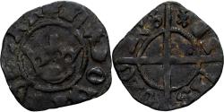 World Coins - France, Louis XI, Obole tournois, 1467, Billon, , Duplessy:565