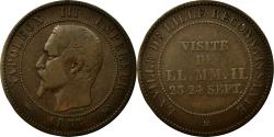 World Coins - France, Token, Royal, Napoléon III, Visite à Lille, 1853, Barre,