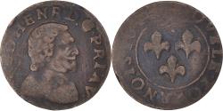 World Coins - Coin, FRENCH STATES, ORANGE, Frederick Henry, Double Tournois, 1641, Orange