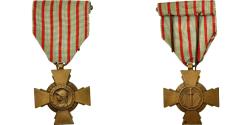 World Coins - France, Croix du Combattant, Medal, Very Good Quality, Bronze, 37
