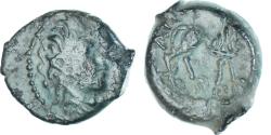 Ancient Coins - Remi, Carnutes, Bronze AOIIDIACI/A.HIR.IMP au lion, 50-30 BC, Bronze,