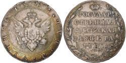 World Coins - Russia, Alexander I, Rouble, 1802, Saint-Petersburg, Silver, , KM:125