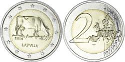 World Coins - Latvia, 2 Euro, Industrie laitière, 2016, Stuttgart, , Bi-Metallic