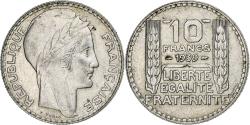 World Coins - FRANCE, Turin, 10 Francs, 1939, Paris, KM #878, , Silver, 28, Gadoury..