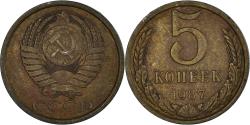 World Coins - Coin, Russia, 5 Kopeks, 1987