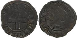 World Coins - France, Philippe IV le Bel, Double Tournois, 1295-1303, Billon,