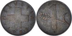 World Coins - Switzerland, Rappen, 1958