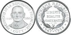 World Coins - France, Medal, René Coty, Président de la République, Politics,