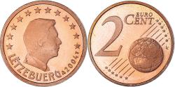 World Coins - Luxembourg, 2 Euro Cent, 2004, , Copper Plated Steel, KM:76