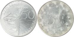 World Coins - Italy, 5 Euro, 50 ans de la télévision, 2004, Rome, , Silver, KM:254
