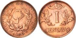 World Coins - Coin, Colombia, Centavo, 1969, , Copper Clad Steel, KM:205a