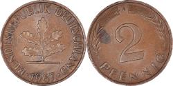 World Coins - Coin, GERMANY - FEDERAL REPUBLIC, 2 Pfennig, 1967