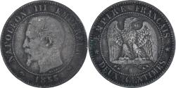 World Coins - Coin, France, 2 Centimes, 1855