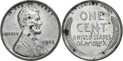 Us Coins - United States, Cent, Lincoln, 1943, Philadelphia, Zinc Coated Steel,