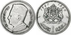 World Coins - MOROCCO, Dirham, 1960, Paris, KM #55, , Silver, 6.02