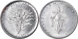 World Coins - Coin, VATICAN CITY, Paul VI, 50 Lire, 1975, Roma, , Stainless Steel