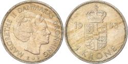 World Coins - Coin, Denmark, Krone, 1983