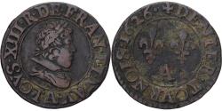 World Coins - Coin, France, Louis XIII, Denier Tournois, 1626, Paris, , Copper