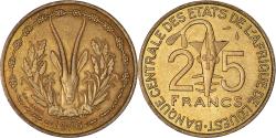 World Coins - Coin, West African States, 25 Francs, 1976, Paris, , Aluminum-Bronze