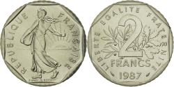 World Coins - Coin, France, Semeuse, 2 Francs, 1987, Paris, , Nickel, KM:942.1