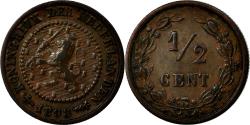 World Coins - Coin, Netherlands, Wilhelmina I, 1/2 Cent, 1898, , Bronze, KM:109.2
