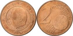 World Coins - Belgium, 2 Euro Cent, 2004, Brussels, Copper Plated Steel,