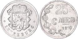 World Coins - Coin, Luxembourg, 25 Centimes, 1970