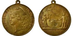 World Coins - France, Medal, Troisième République, Souvenir du Tirage au Sort, Classe, 1896