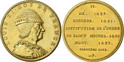 World Coins - France, Medal, Les Rois de France, Louis XI, History, Piéfort,