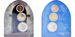 World Coins - San Marino, Set, La porte de Saint Francis, 2005, Rome,