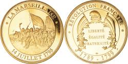 World Coins - France, Medal, Révolution Française, La Marseillaise, History,