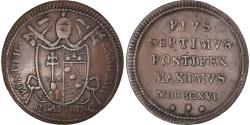 World Coins - Coin, ITALIAN STATES, PAPAL STATES, Pius VII, Quattrino, 1816, Roma,