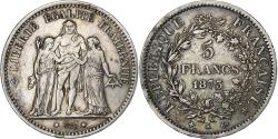 World Coins - Coin, France, Hercule, 5 Francs, 1873, Bordeaux, , Silver, KM:820.2