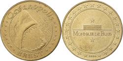 World Coins - France, Token, Brest - Océanopolis n°3 - Requin Blanc, 2006, Copper-nickel