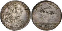 World Coins - France, Token, Louis XV, Extraordinaire des Guerres, 1734, Silver,
