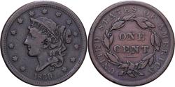 Us Coins - United States, 1 Cent, Liberty Head, 1839, Philadelphia, Copper,