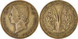 World Coins - Coin, French West Africa, 5 Francs, 1956