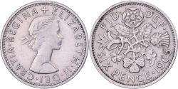 World Coins - Great Britain, Elizabeth II, 6 Pence, 1965, Copper-nickel, , KM:903