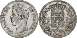World Coins - France, Charles X, 5 Francs, 1828, Lyon, Silver, , Gadoury:644