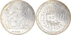 World Coins - France, Monnaie de Paris, 10 Euro, UEFA Euro 2016, 2016, , Silver